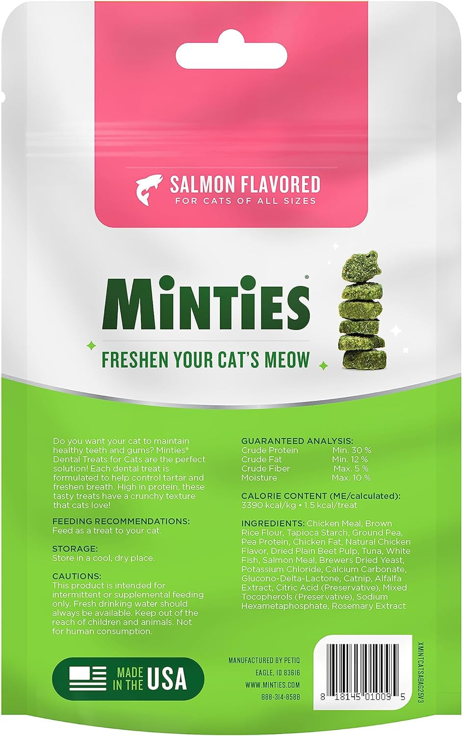 Dental Cat Treats 2.5 Oz